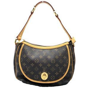 Louis Vuitton Turam PM Shoulder Bag Bag PVC Coated Canvas Monogram Brown